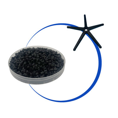 Toughened Impact Modified Nylon Black PA6 Granules 25Kg/Bag For Office Chair Base