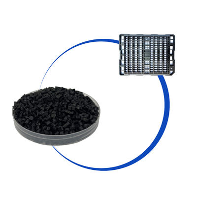 High Density Mica Filled Polypropylene For Industrial Daily Use Products black pp granules
